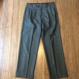 Perry Ellis Portfolio Plaid Dress Pants